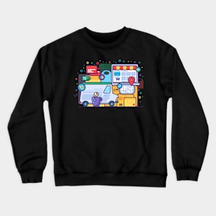 Business Online Crewneck Sweatshirt